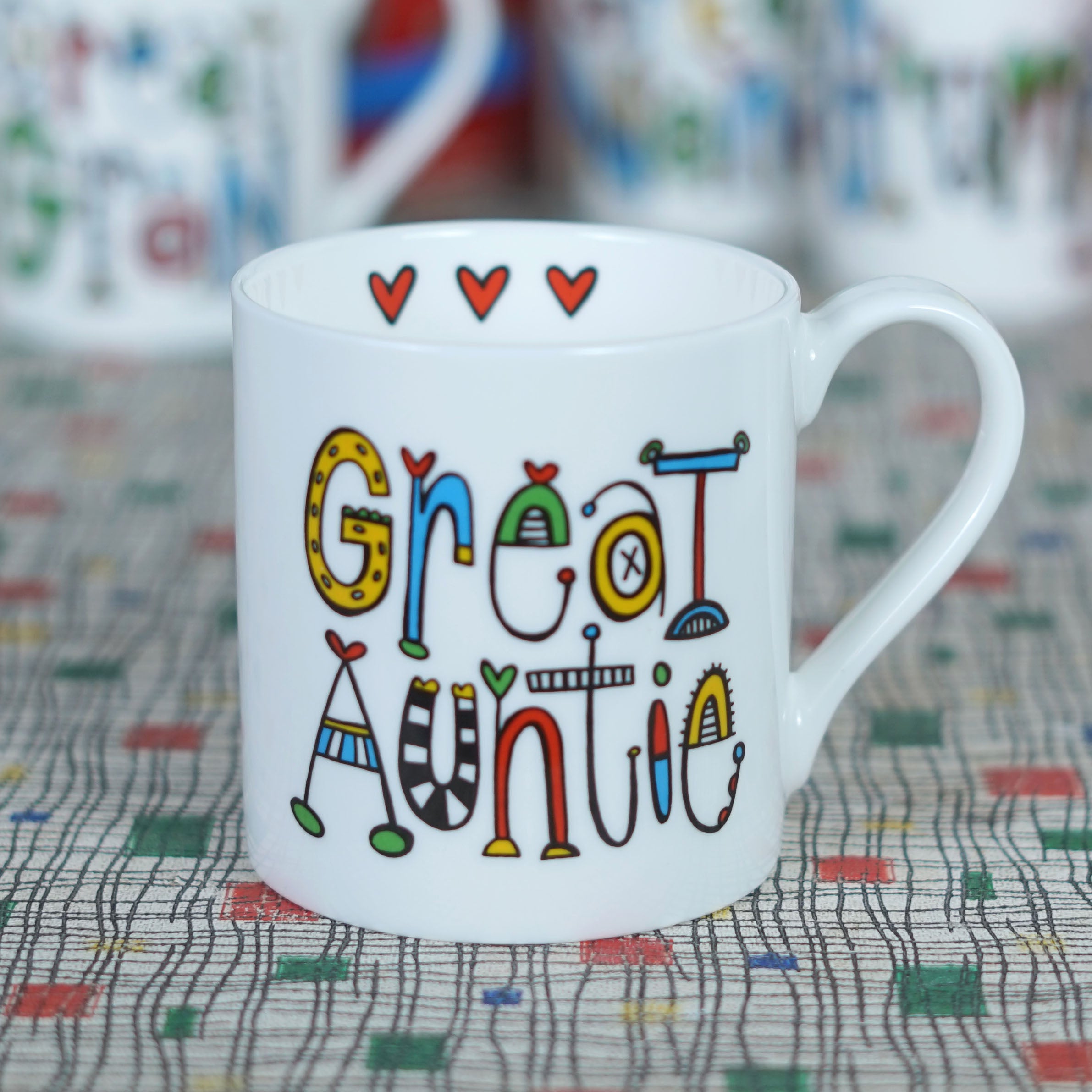 Personalised Great Aunty Mug