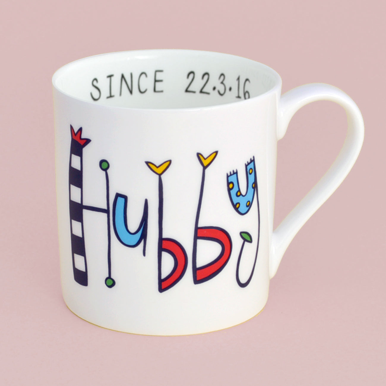 Personalised Hubby Mug