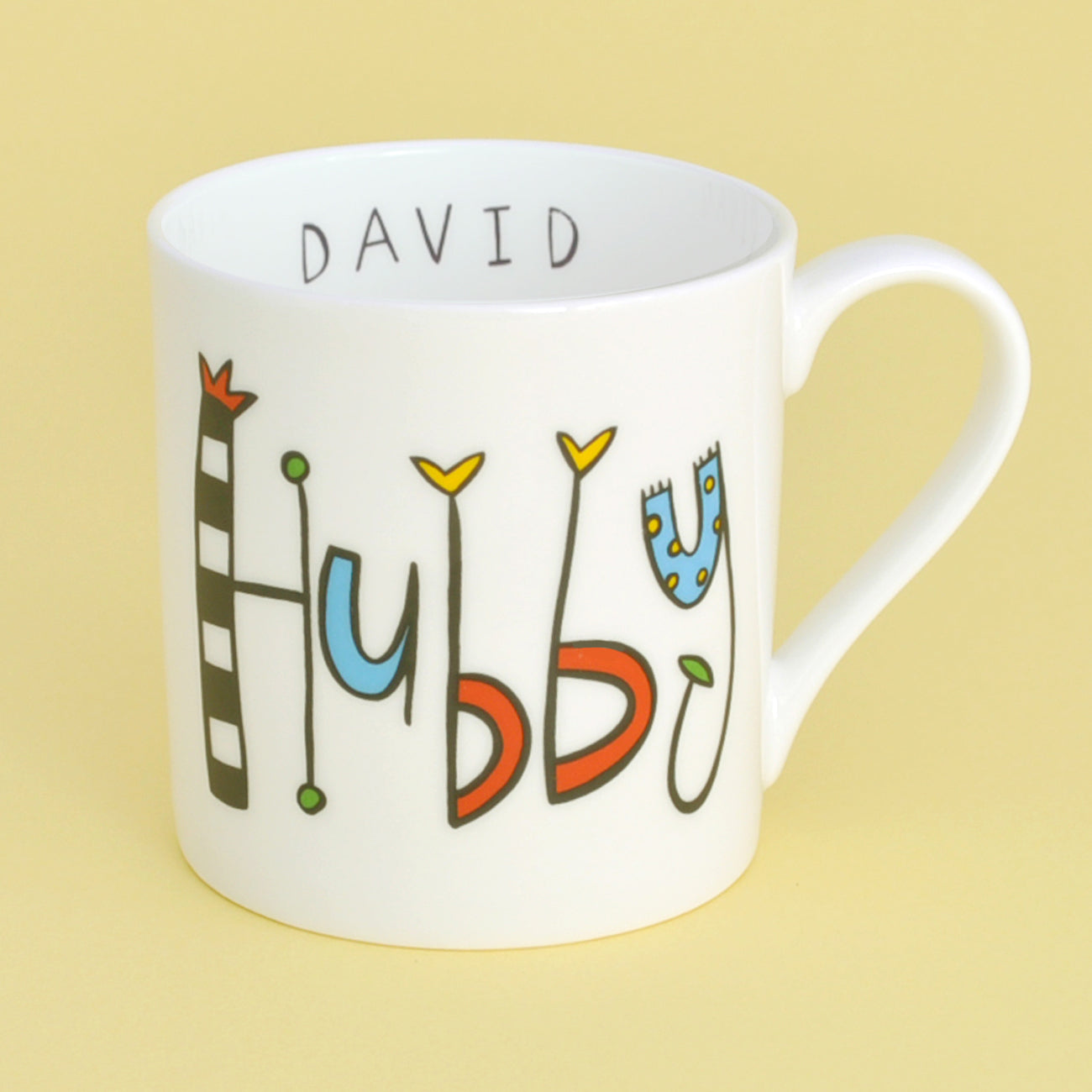 Personalised Hubby Mug