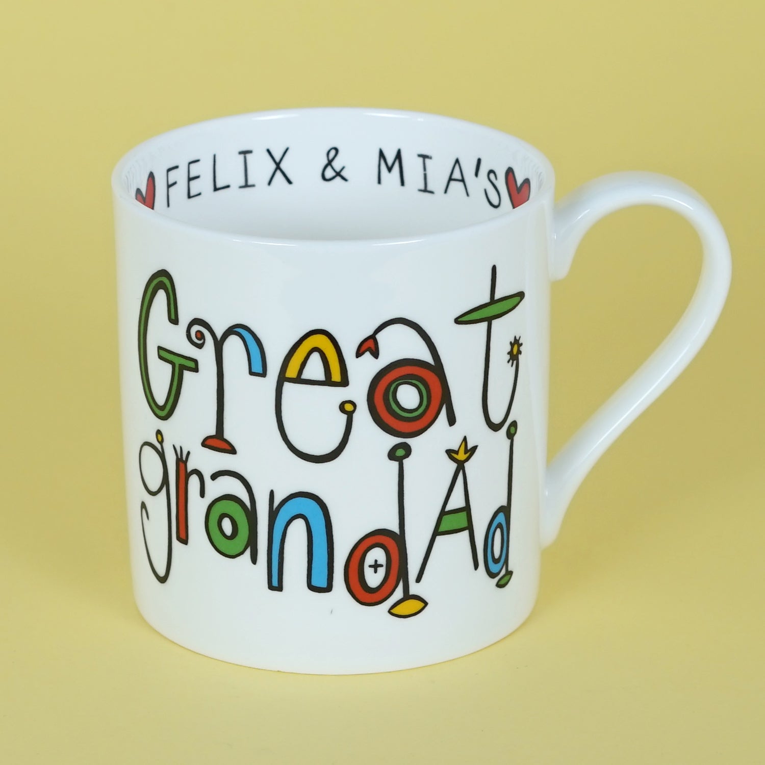 Personalised Great Grandad Mug