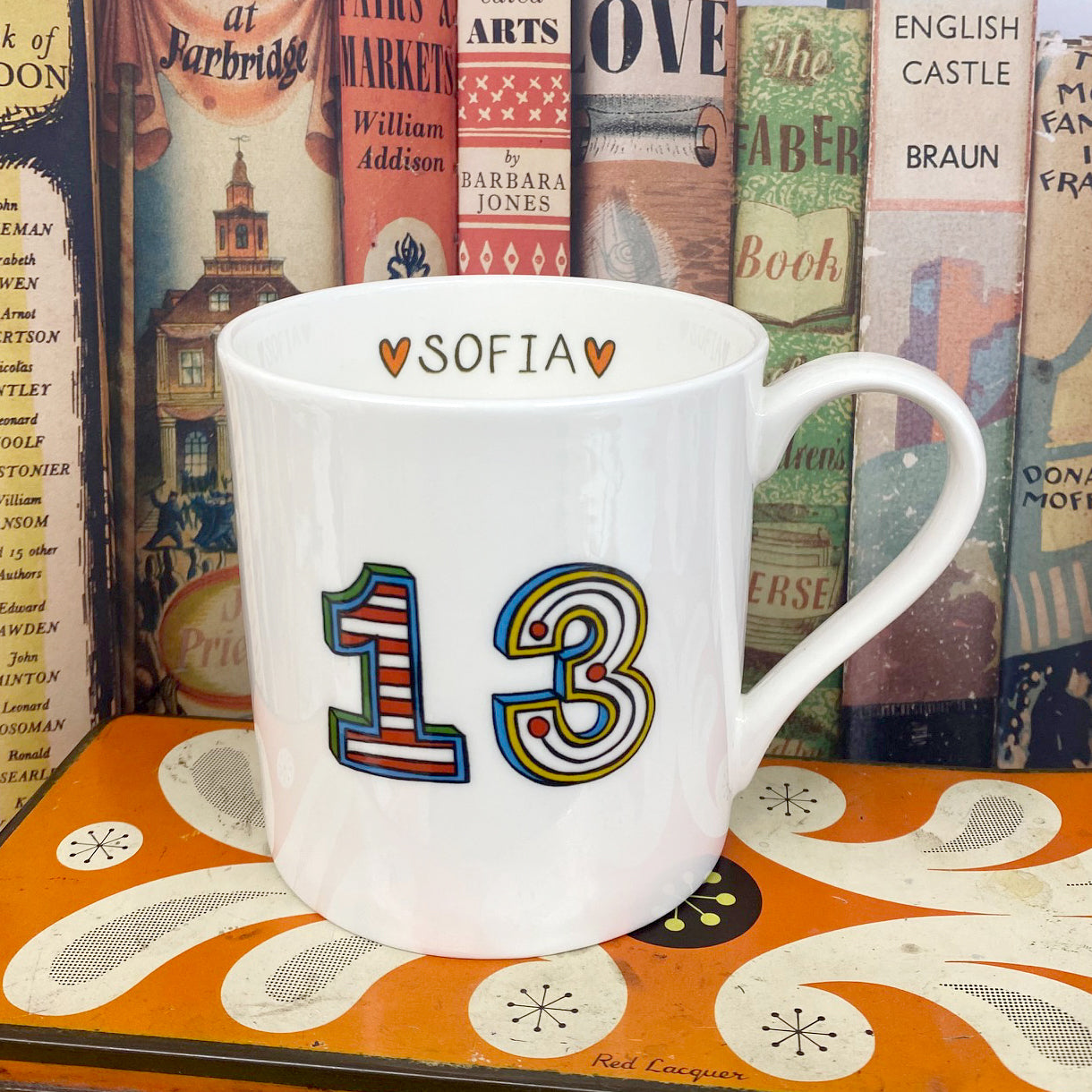 Personalised Big Birthday Age Mug