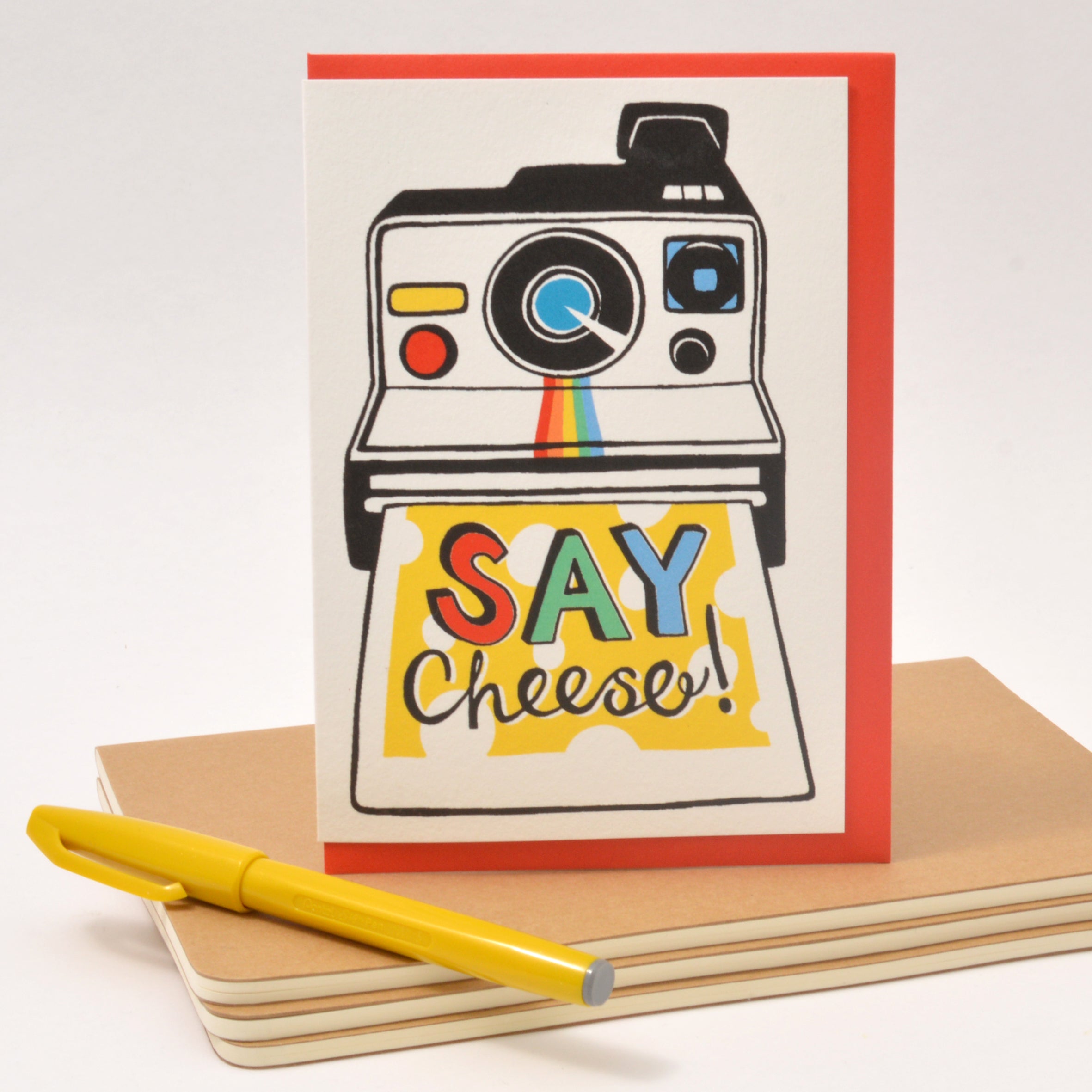 'Say Cheese' Camera Card