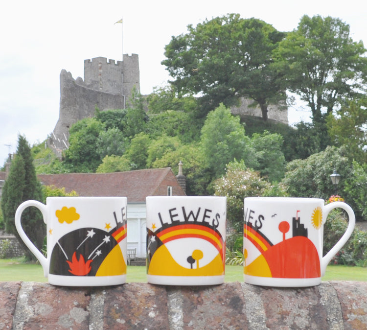 Lewes Mug & Teatowel