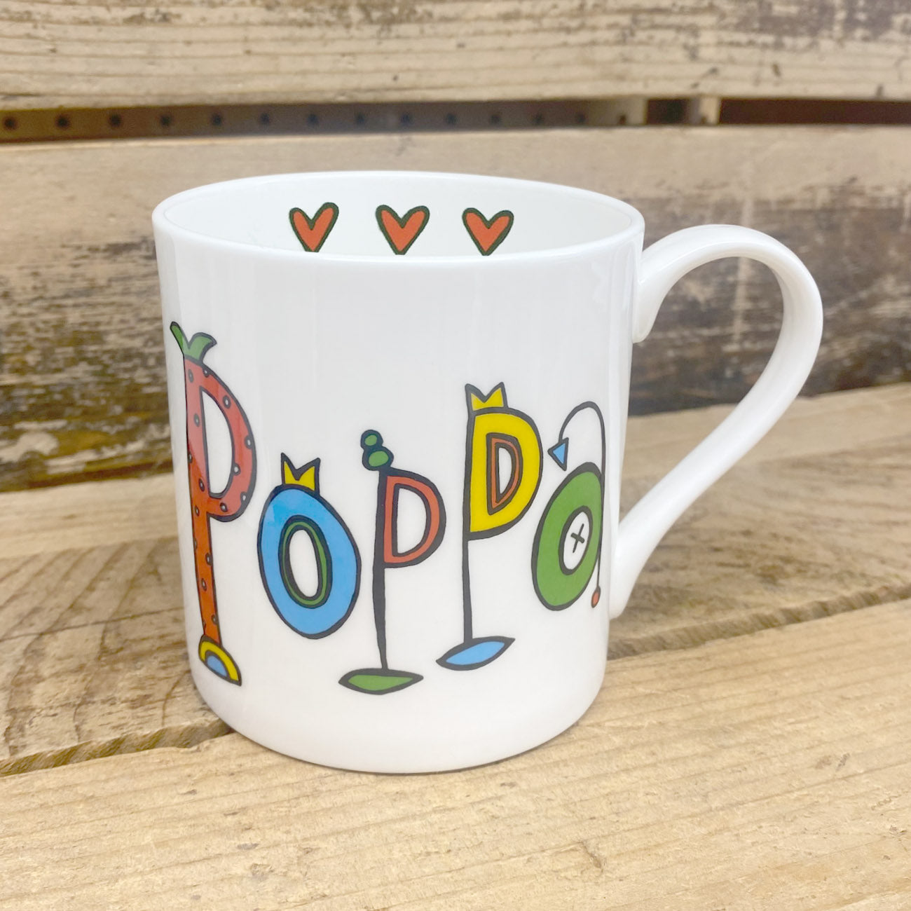 Personalised Poppa Mug