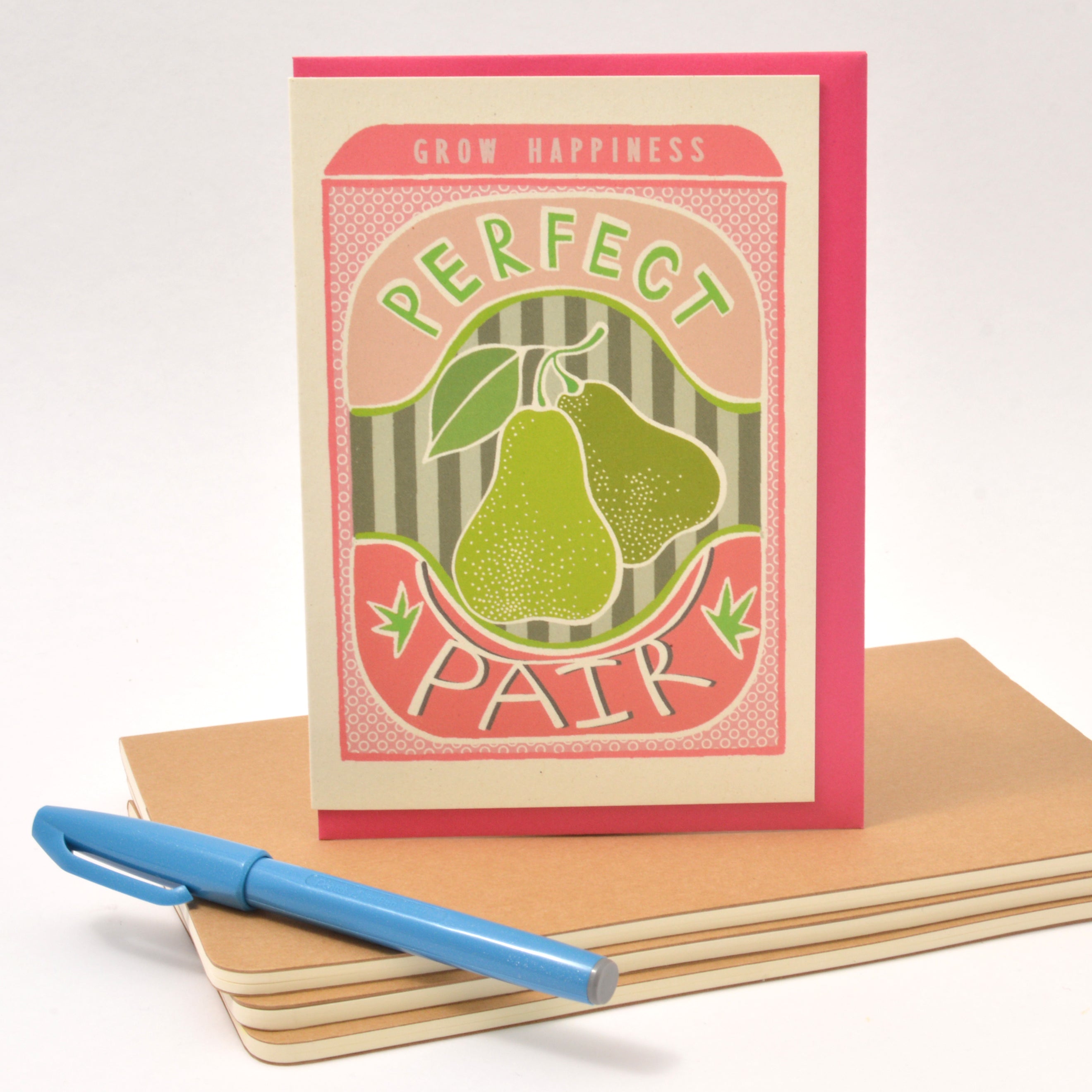 Perfect Pair - Pears Greetings Card
