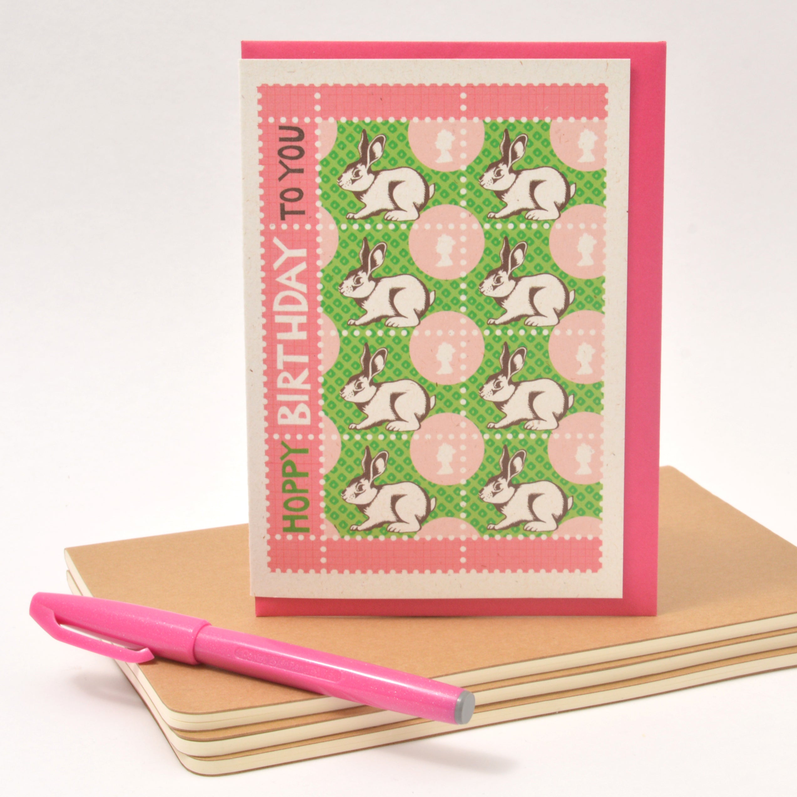 Happy Birthday Bunny Card
