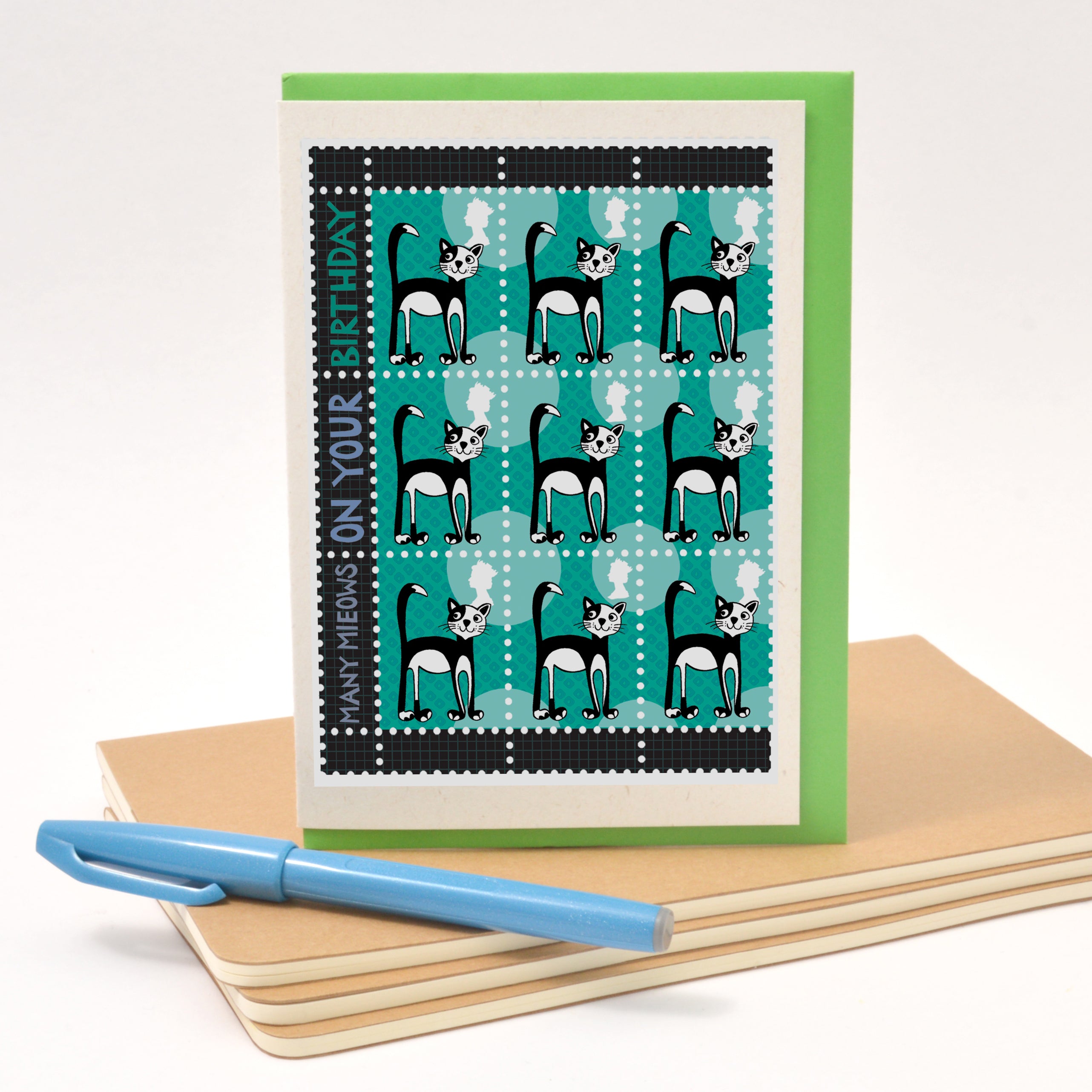 Cat Birthday Card