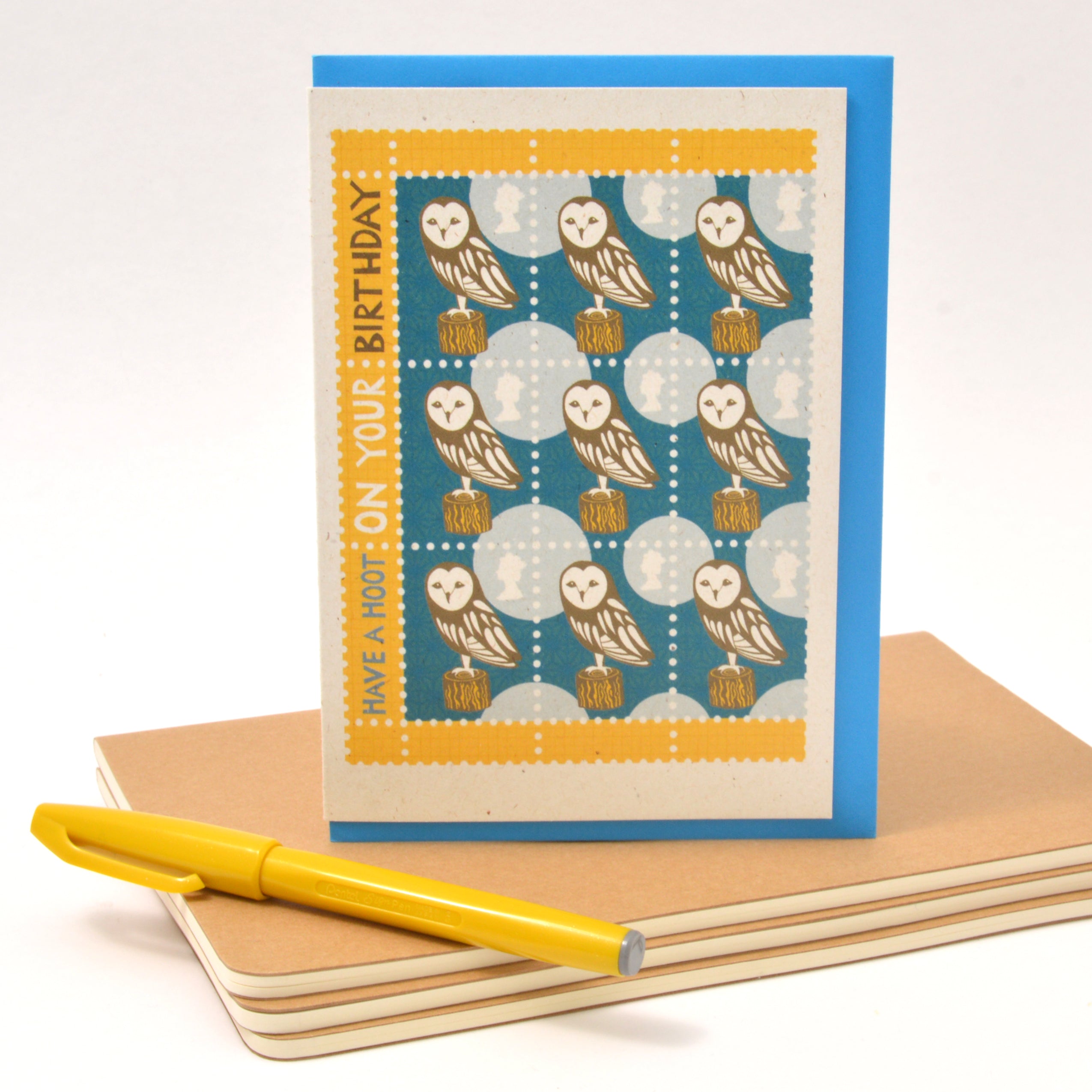 Owl Birthday Card