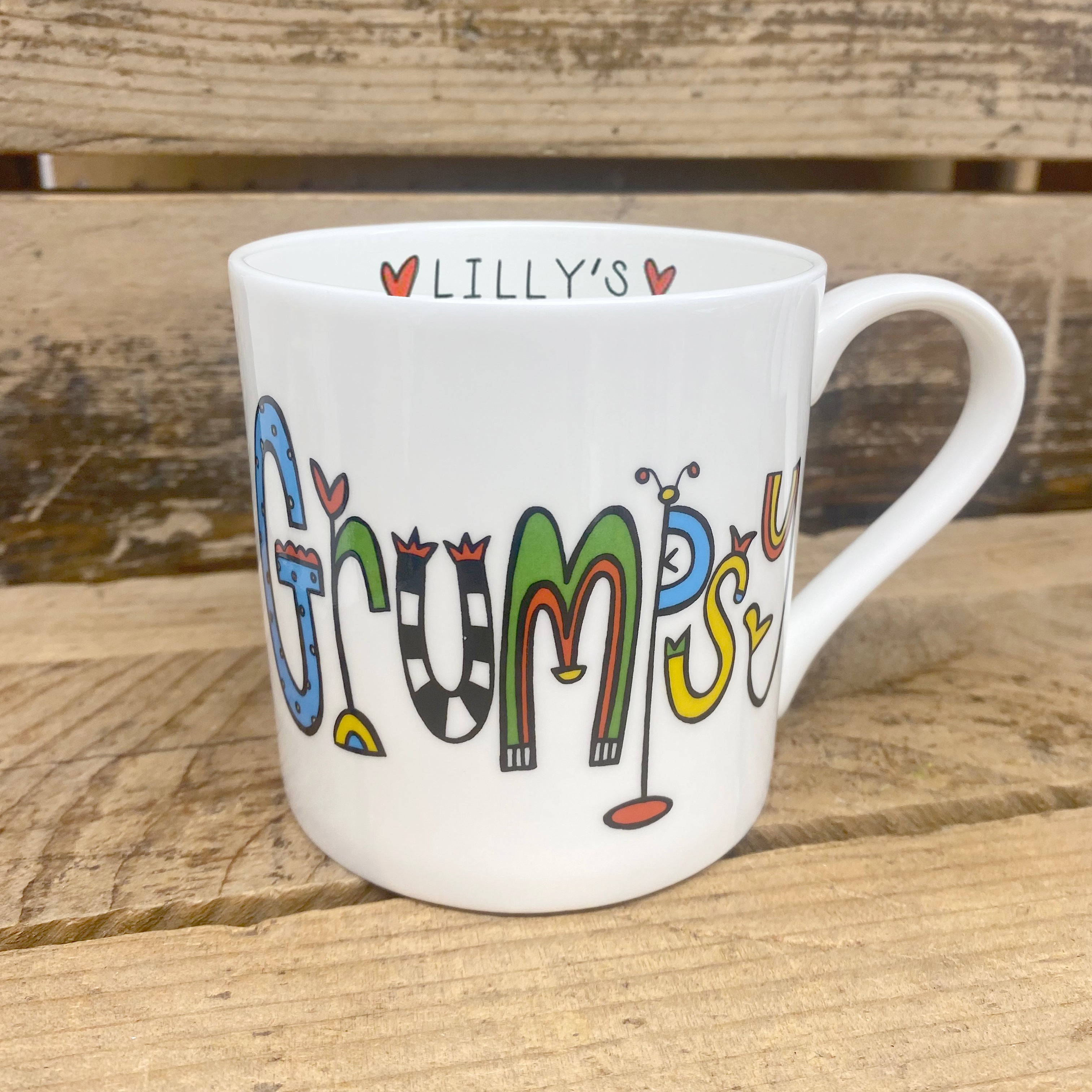 Personalised Grumpsy Mug