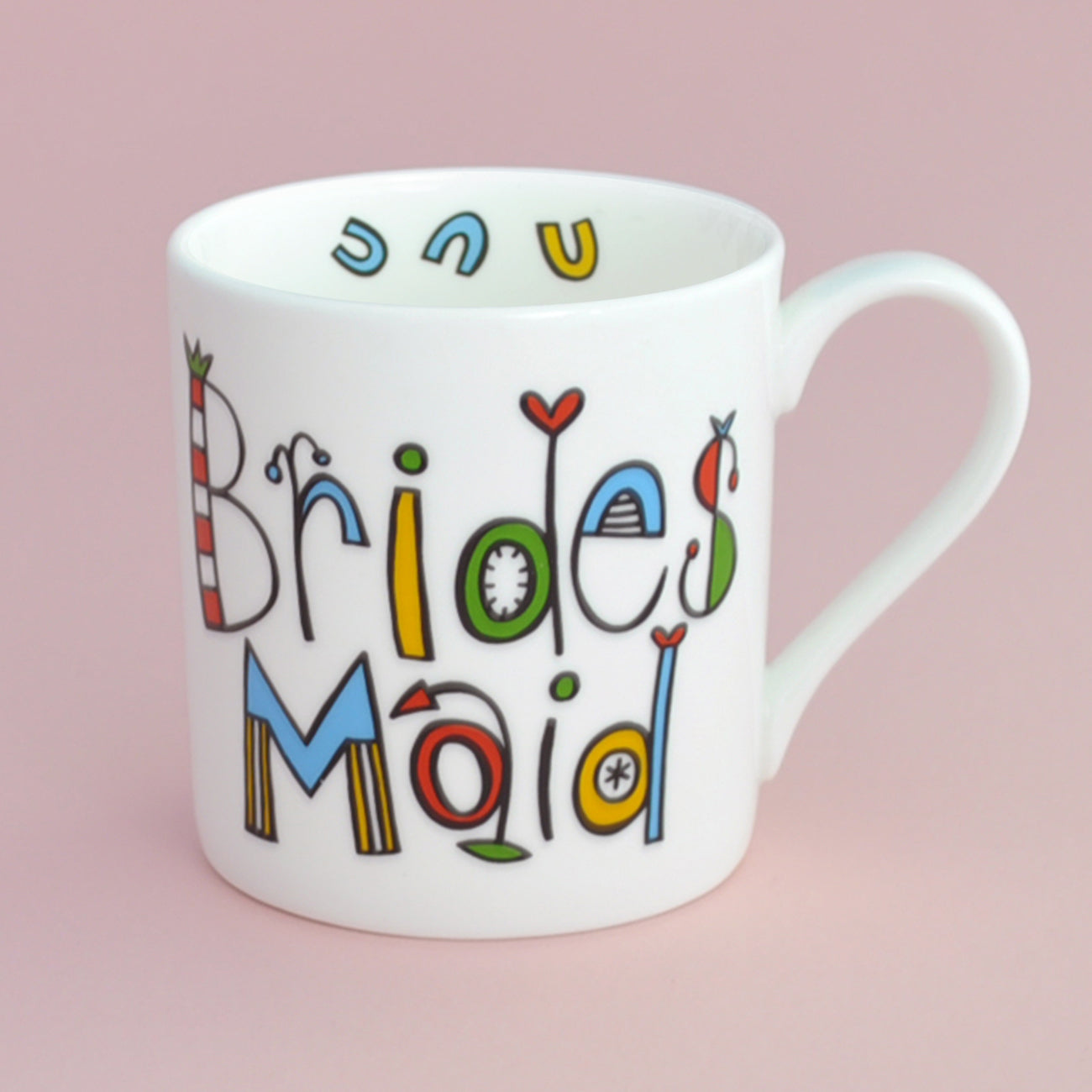Personalised Bridesmaid Wedding Mug