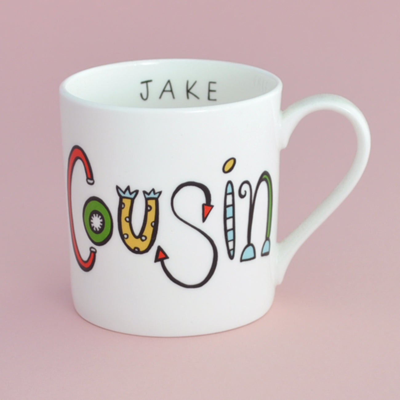 Personalised Cousin Mug