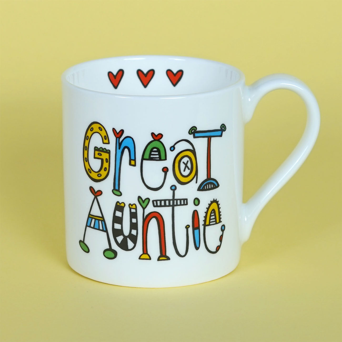 Personalised Great Aunty Mug