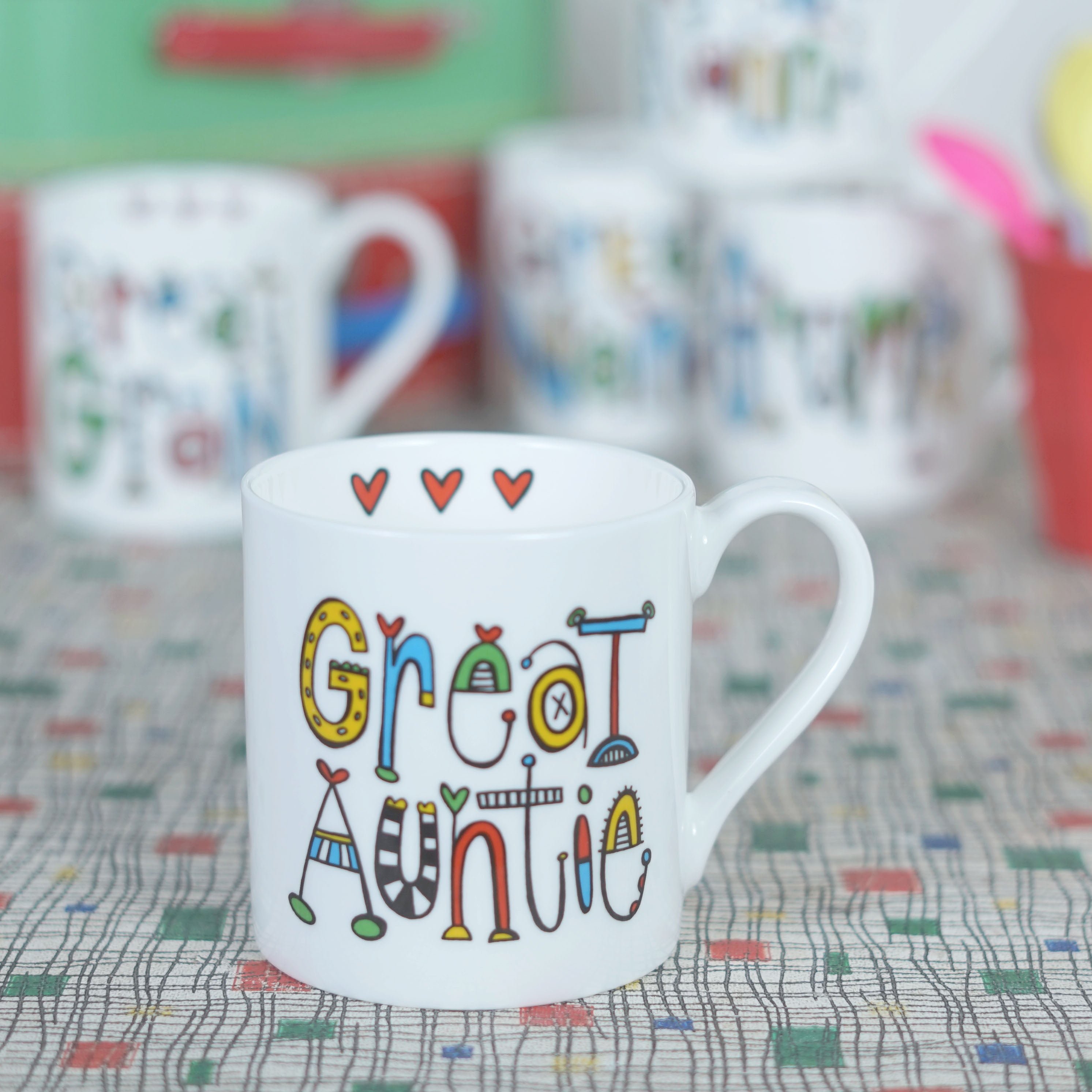 Personalised Great Aunty Mug