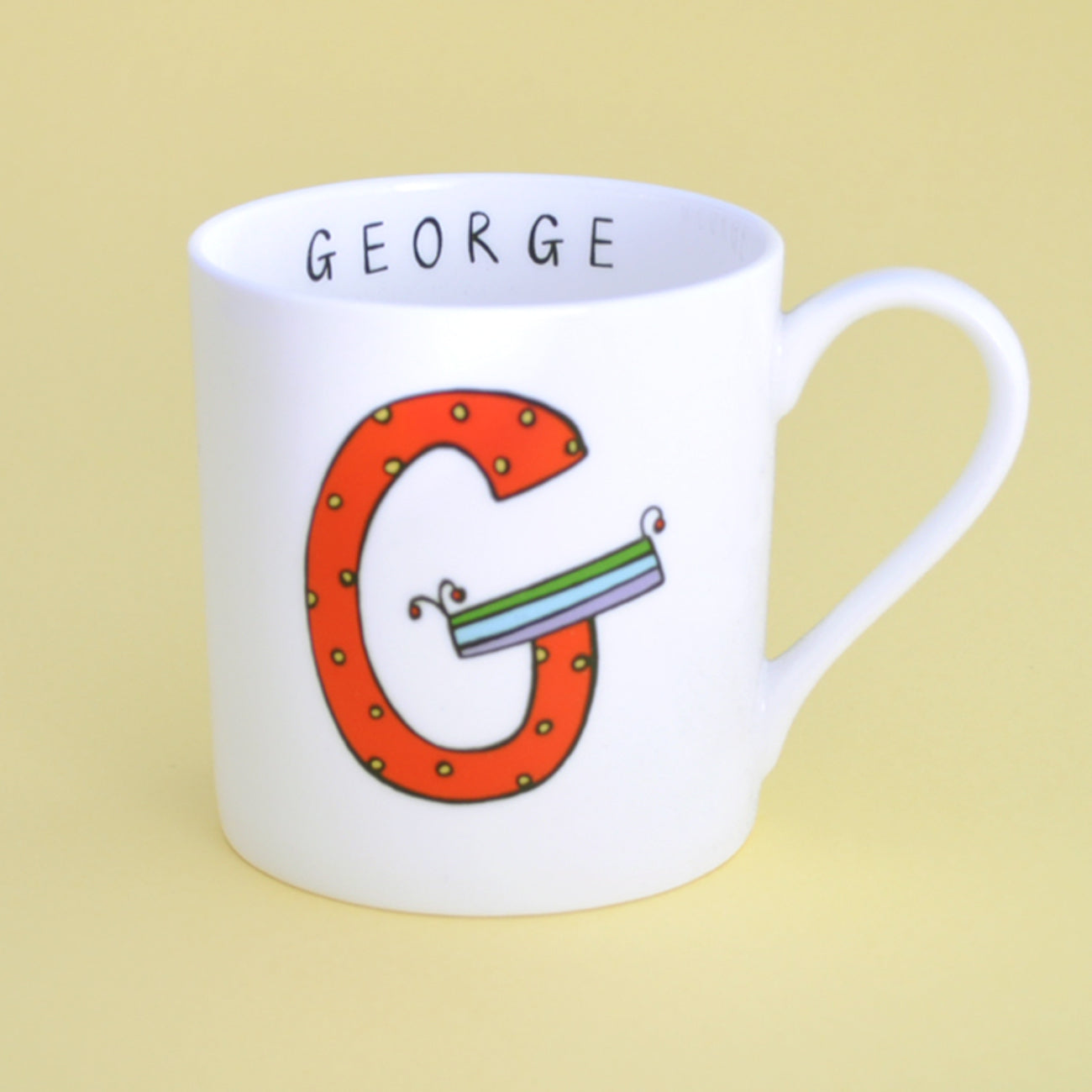 Personalised Initial Mug