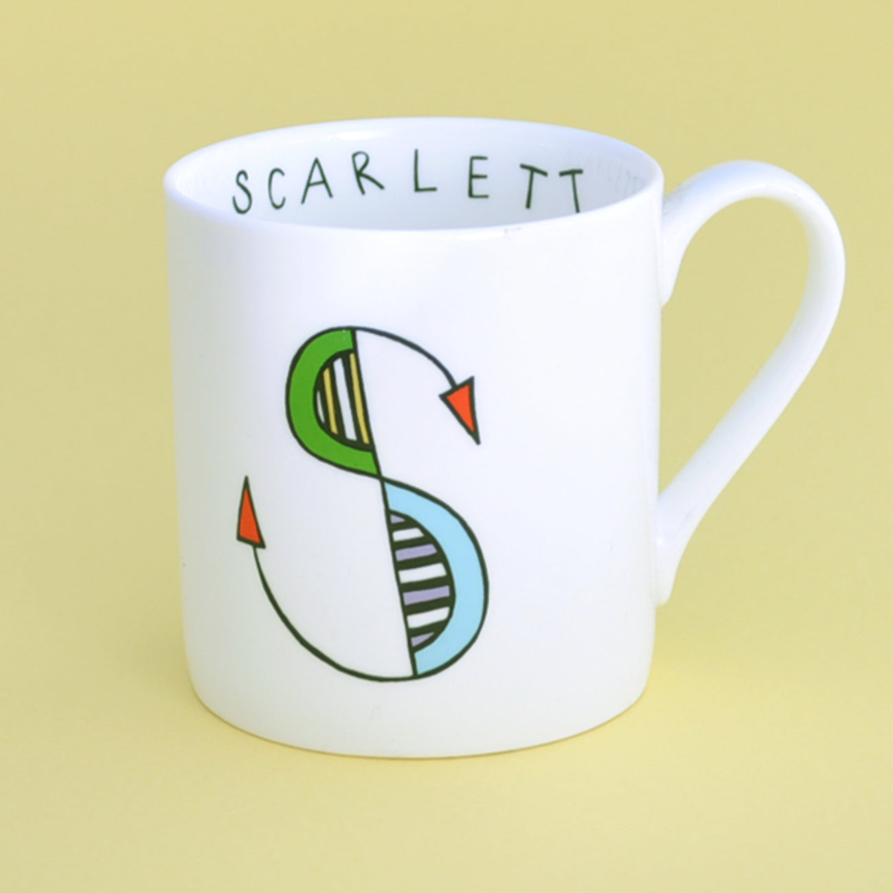 Personalised Initial Mug