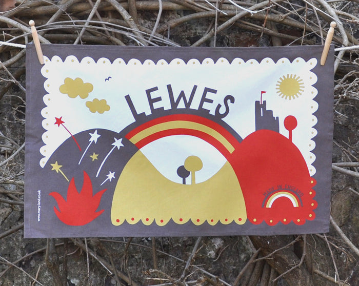 Lewes Mug & Teatowel