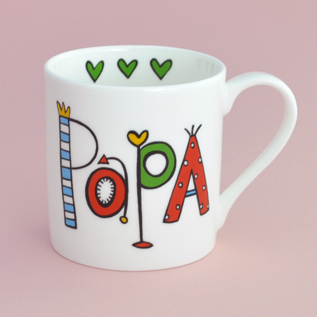 papa china mug