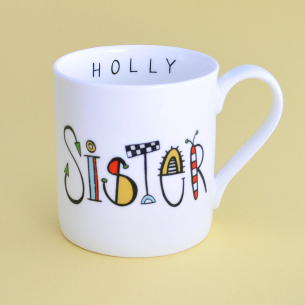 Personalised Sister Mug