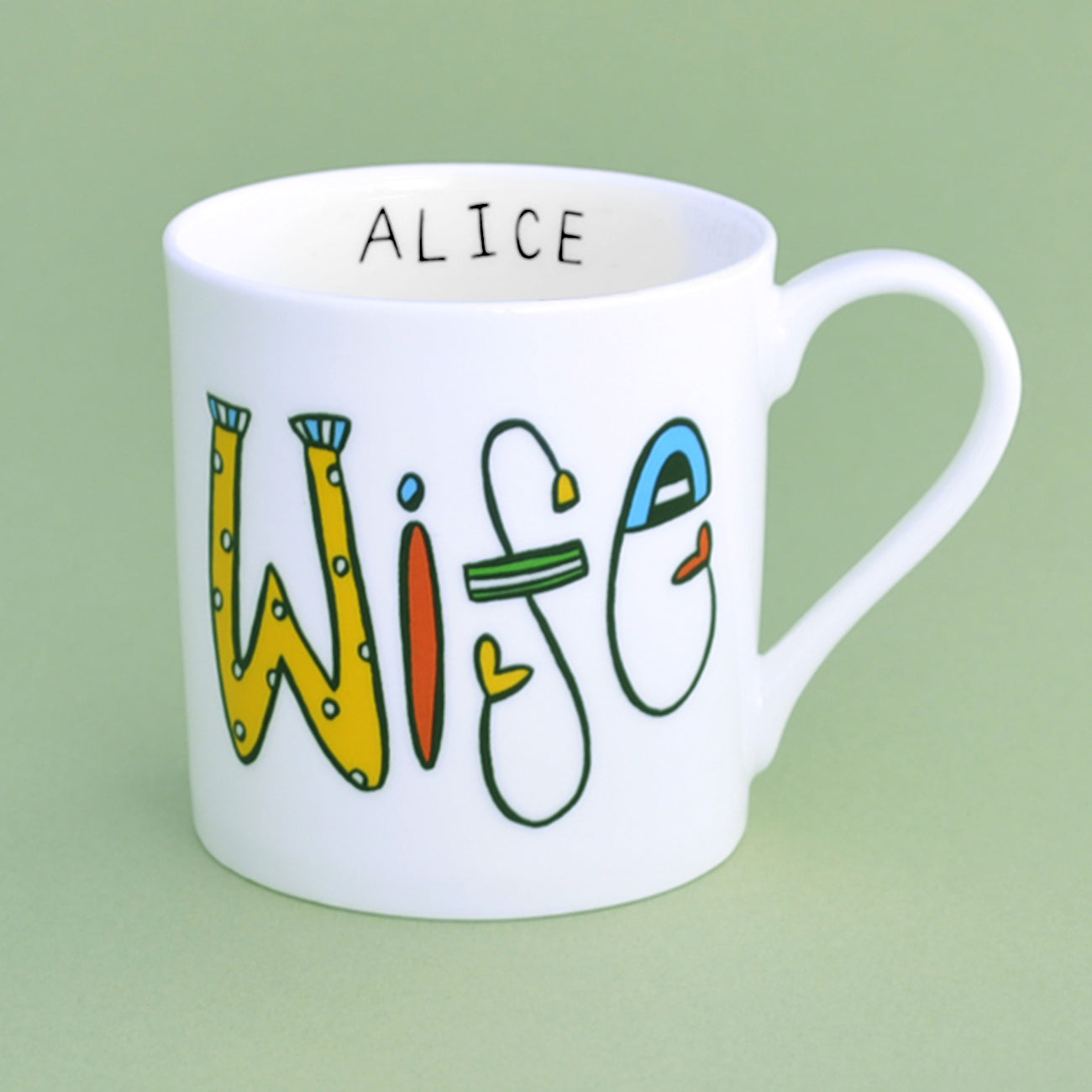 Personalised Wife Mug